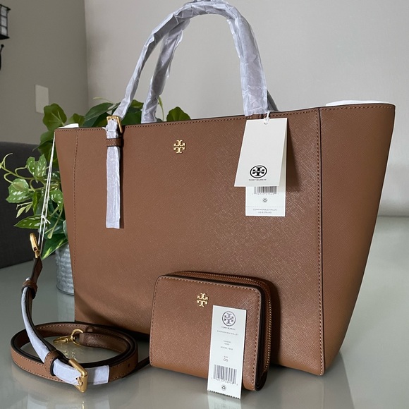 Tory Burch Handbags - New, emerson tote bag & match wallet